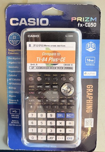 Casio prizm cg50 - casio, fx-cg50